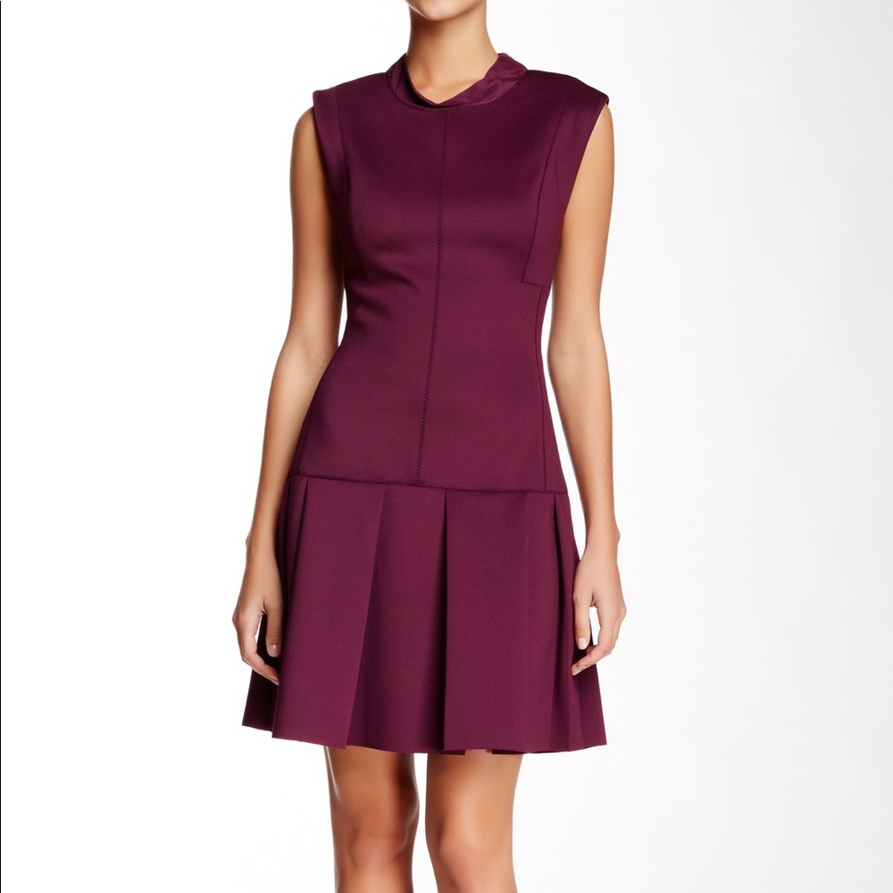 NEW Rebecca Taylor: Mod Scuba Knit Dress
